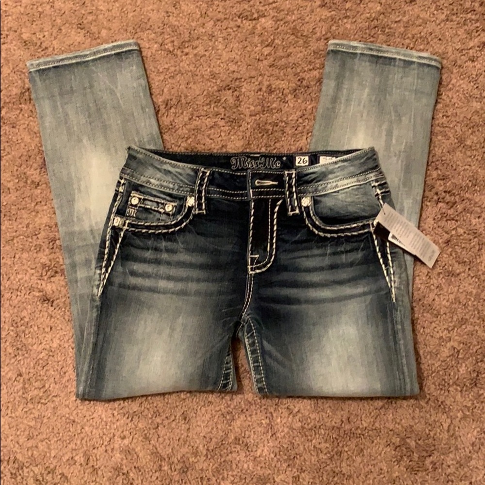 Miss Me Jeans Capri Mid-Rise